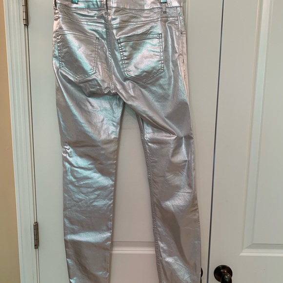 Super cool silver jeans! - Picture 2 of 3